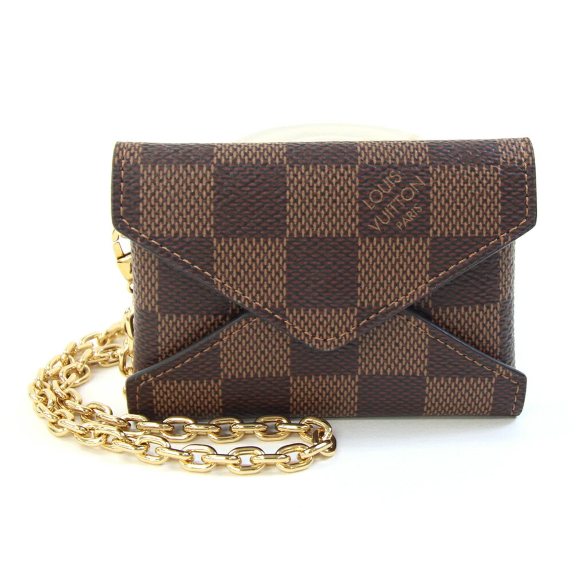 Louis Vuitton Damier Canvas Damier Canvas Metal Coin Purse/Coin Case