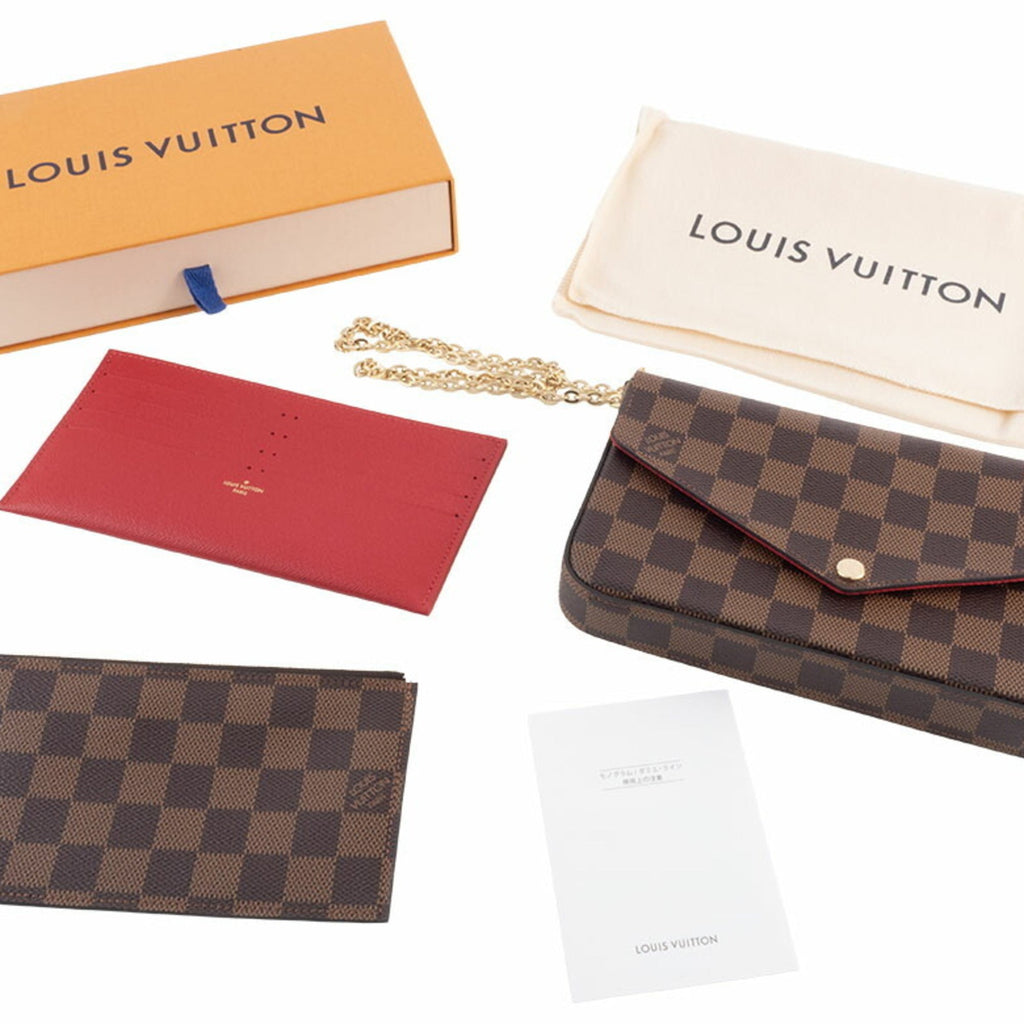 Louis Vuitton Brown Damier Canvas Ebene Damier Canvas Shoulder Bag
