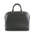 Louis Vuitton Black Leather Handbag