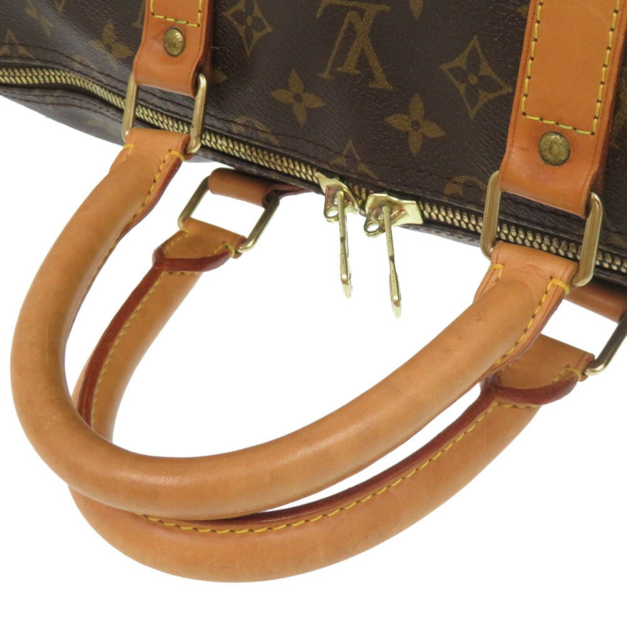 Louis Vuitton Monogram Brown Monogram Boston Bag