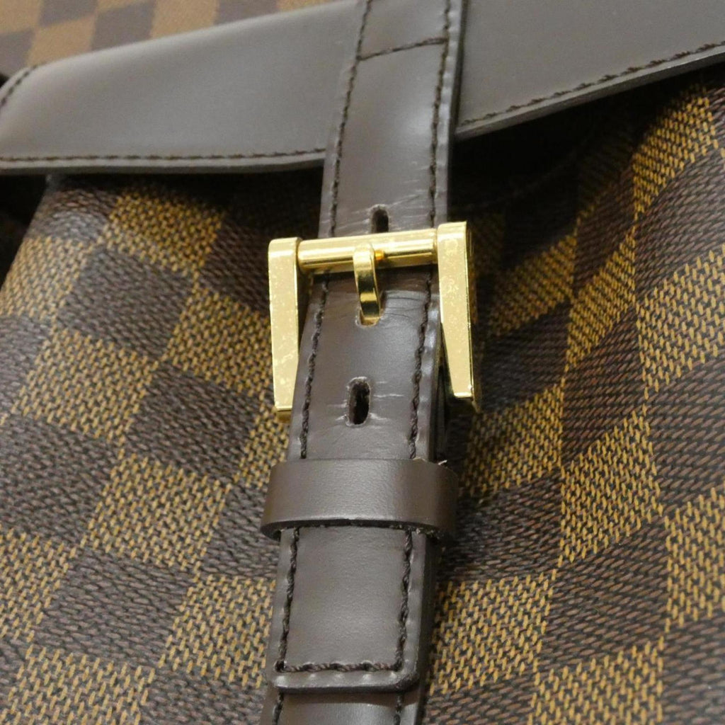 Louis Vuitton Damier Ebene Coated Canvas Handbag