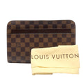 Louis Vuitton Damier Brown Damier Canvas Clutch Bag