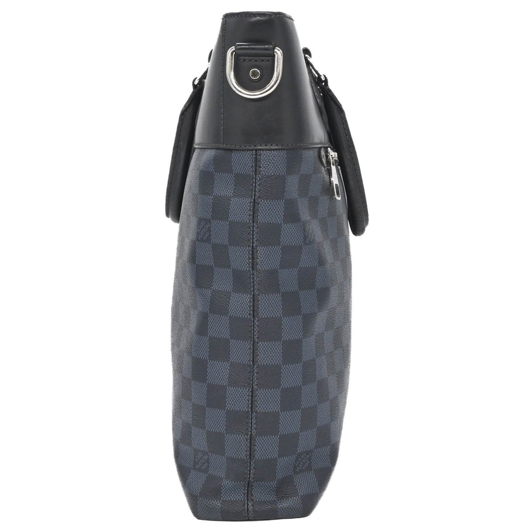 Louis Vuitton Black Cobalt Shoulder Bag Tote Bag