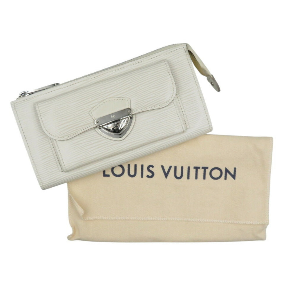 Louis Vuitton Lv Off White Epi Leather Coin Purse/Coin Case