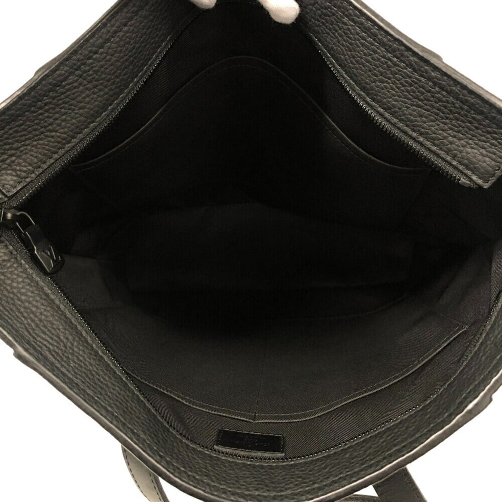 Louis Vuitton Taurillon Black Leather Tote Bag