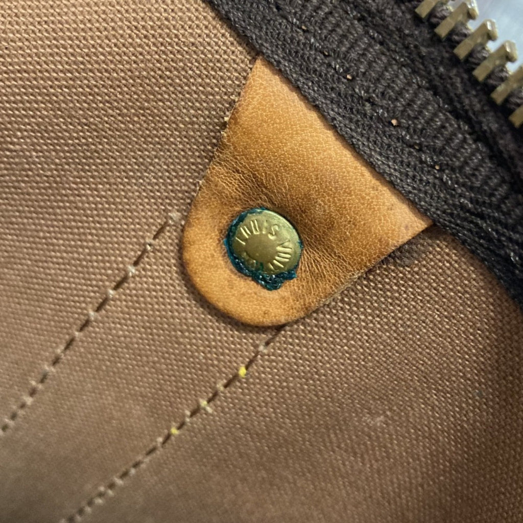 Louis Vuitton Brown Monogram Boston Bag