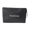 Balenciaga Black Leather Pouch