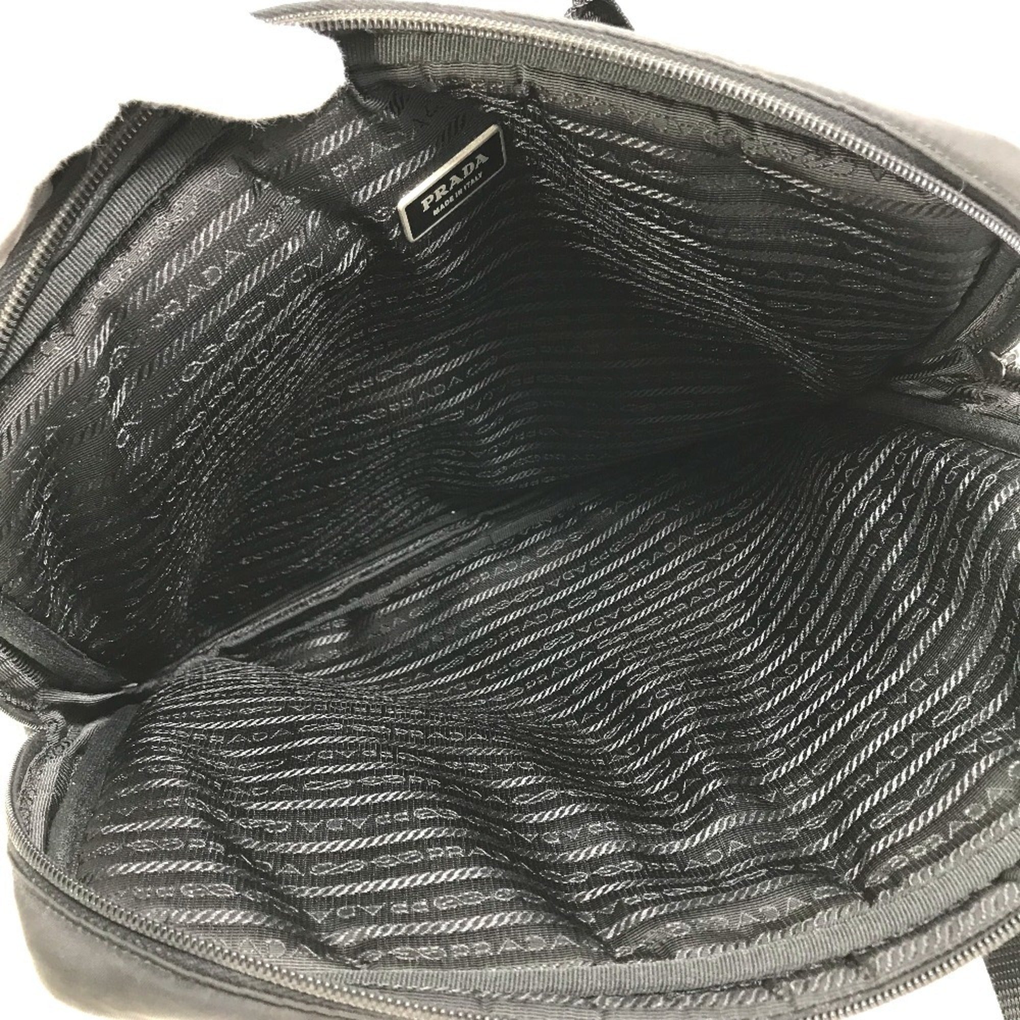 Prada Black Nylon Handbag