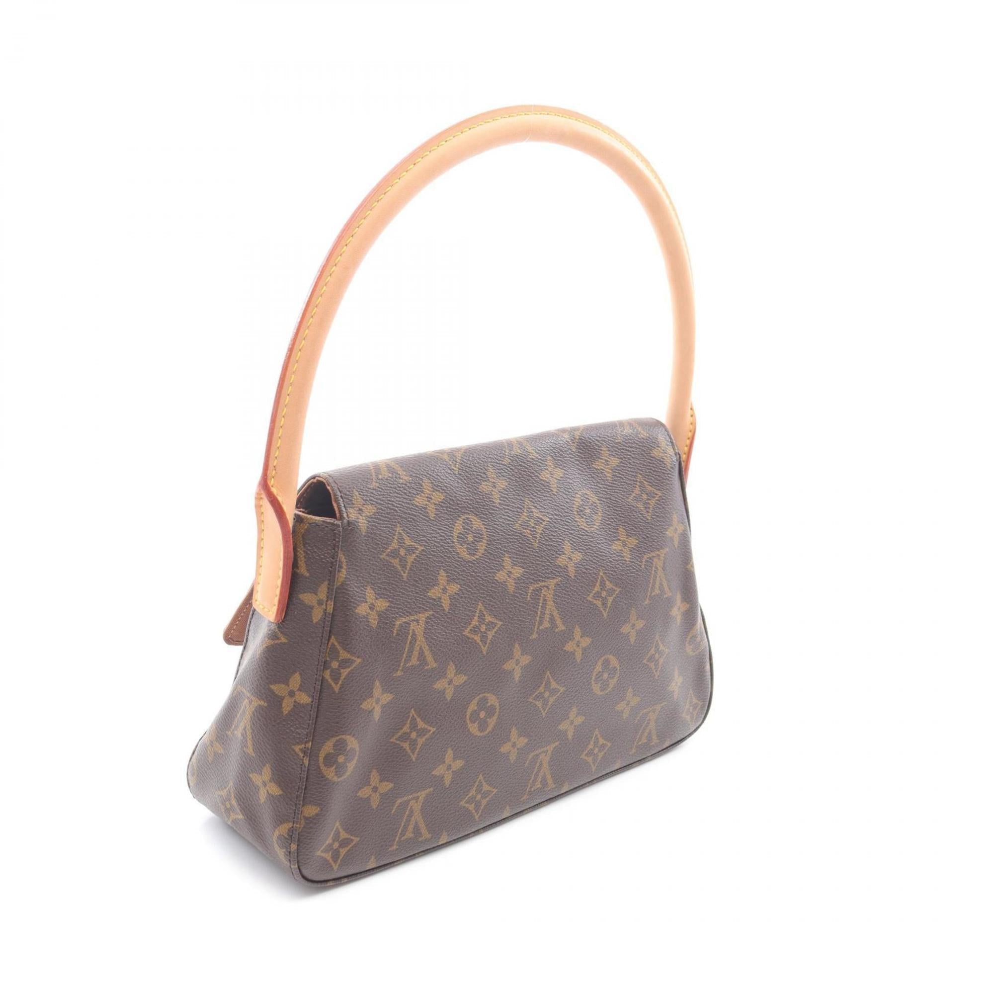Louis Vuitton Brown Monogram Coated Canvas Handbag
