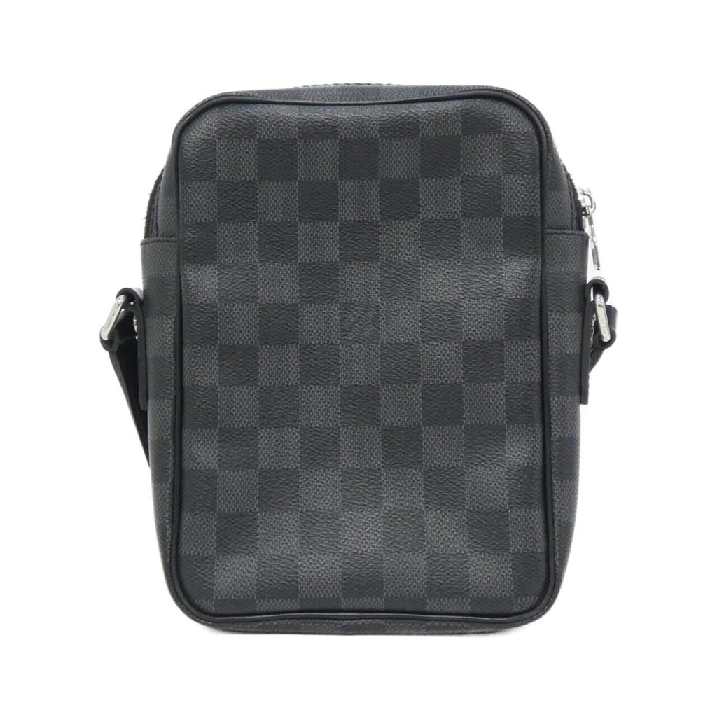 Louis Vuitton Graphite Coated Canvas Shoulder Bag