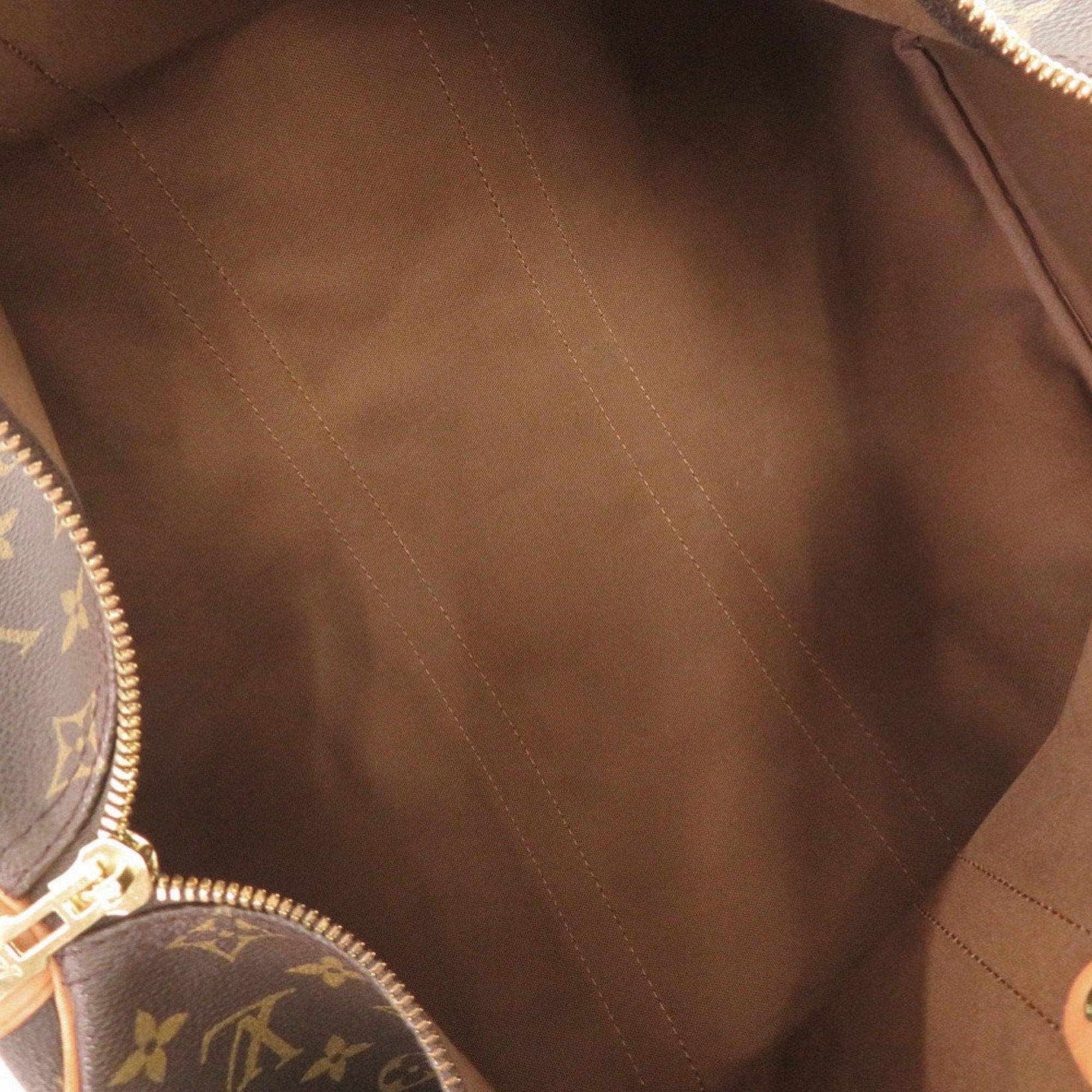 Louis Vuitton Brown Monogram Monogram Boston Bag