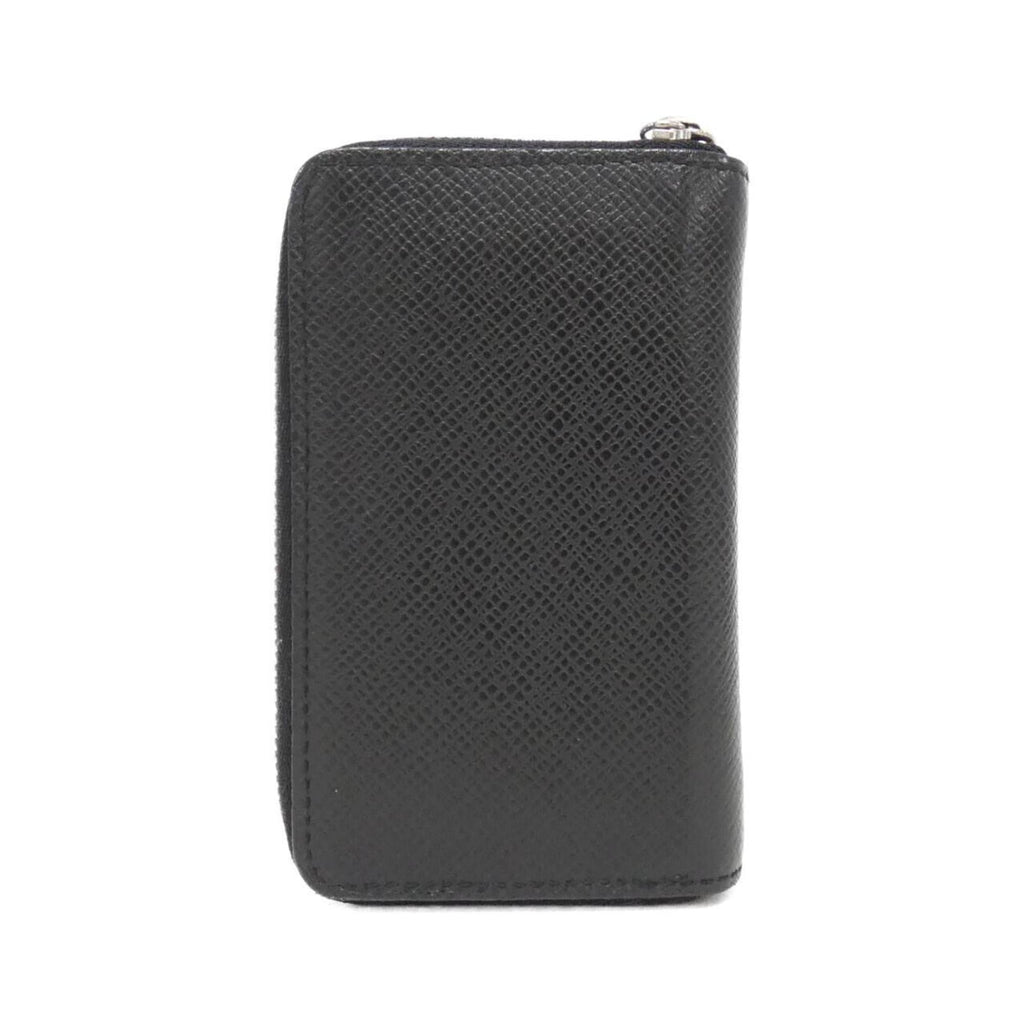 Louis Vuitton Black Leather Coin Purse/Coin Case