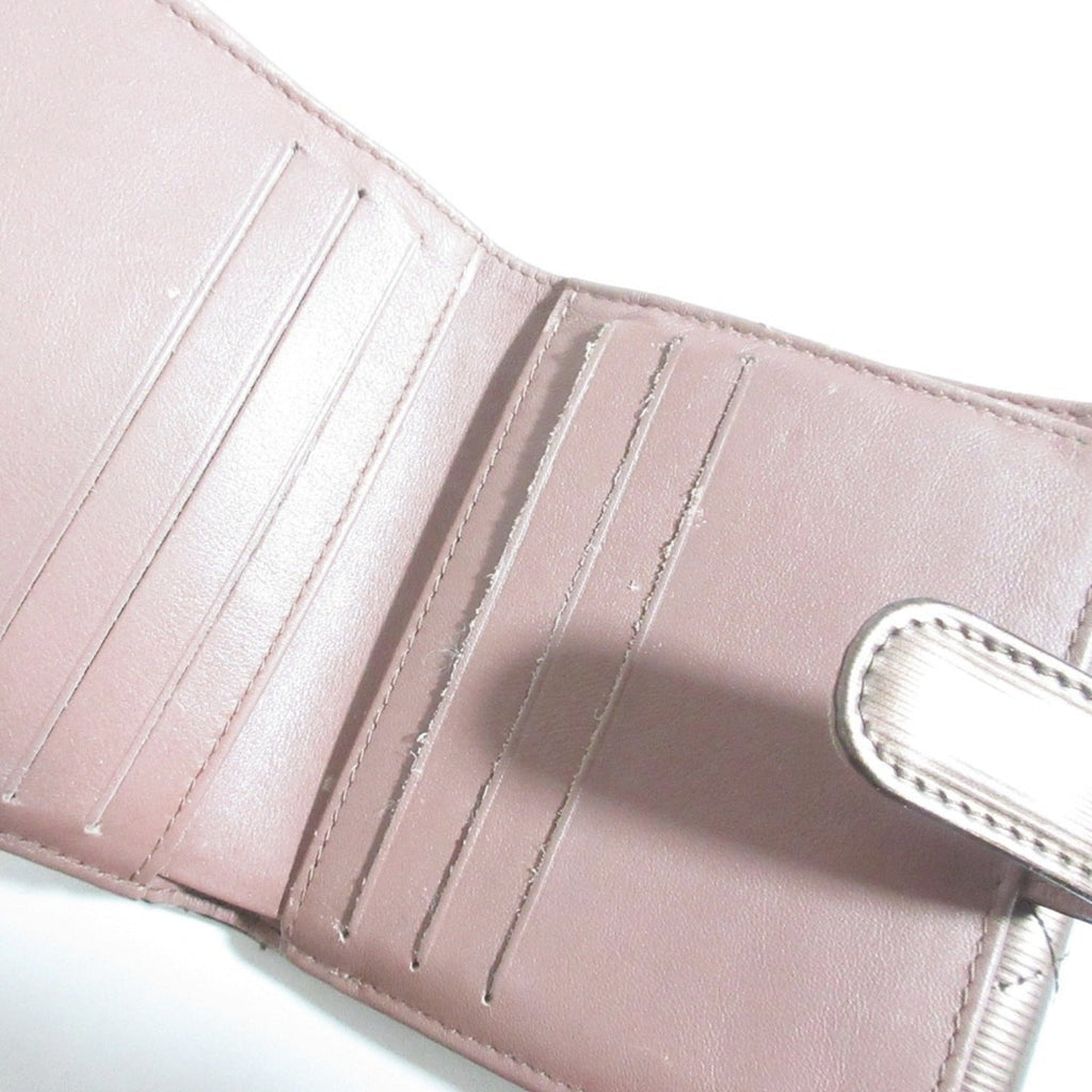 Chanel Bronze Patent Leather Wallet (Bi-Fold)