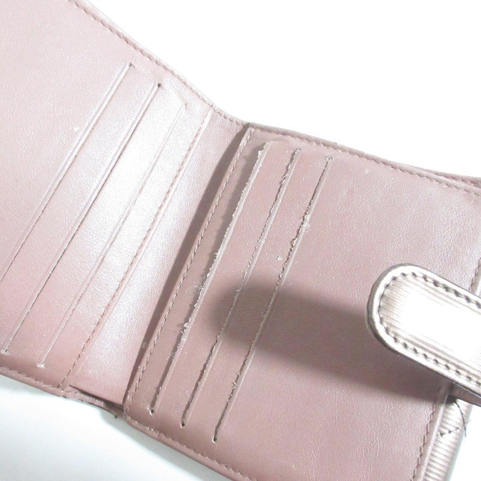 Chanel Bronze Patent Leather Wallet (Bi-Fold)