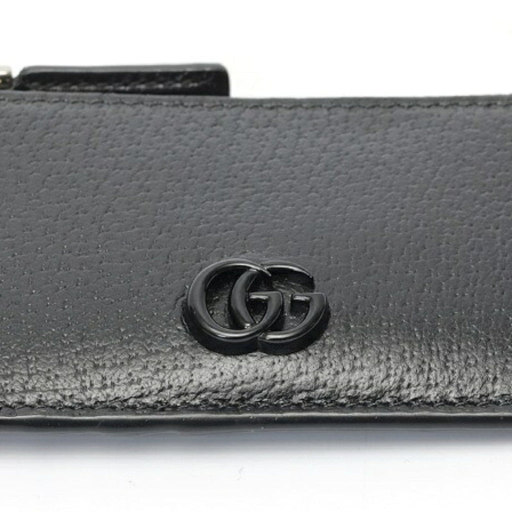 Gucci Black Leather Coin Purse/Coin Case (Pre-Owned)