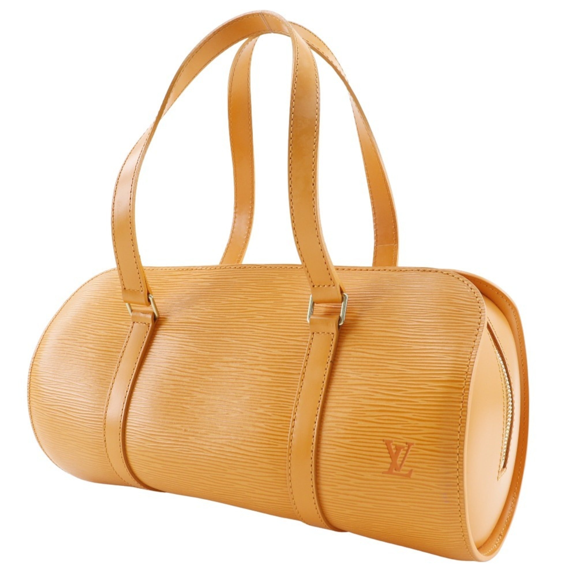 Louis Vuitton Orange Epi Leather Handbag