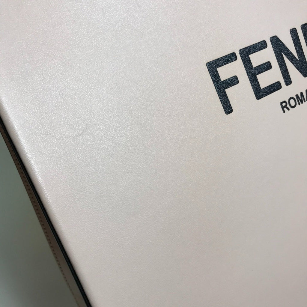 Fendi Pink Leather Tote Bag