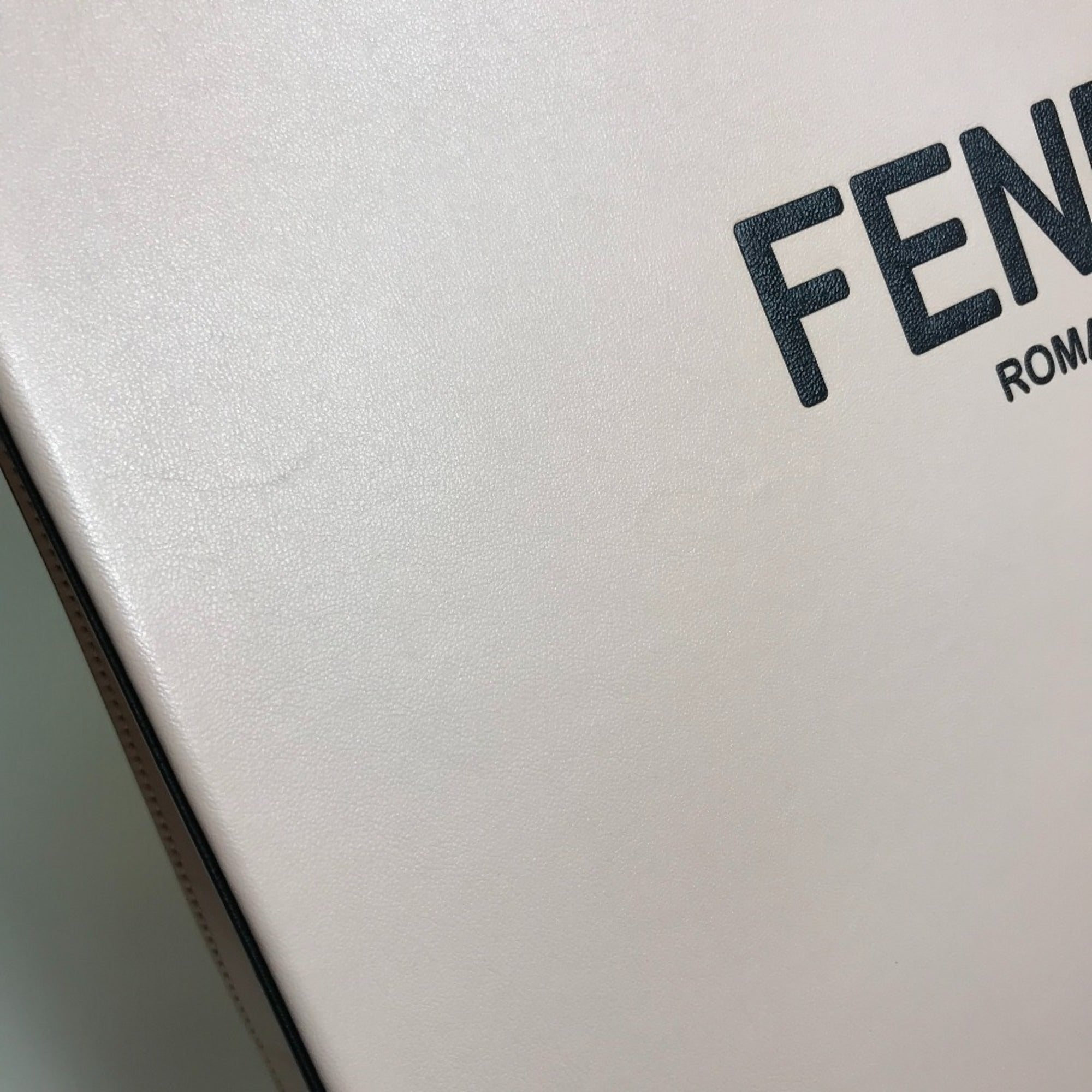 Fendi Pink Leather Tote Bag