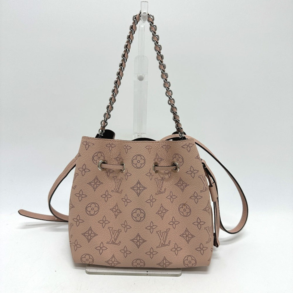 Louis Vuitton Mahina Magnolia Pink Mahina Leather Shoulder Bag