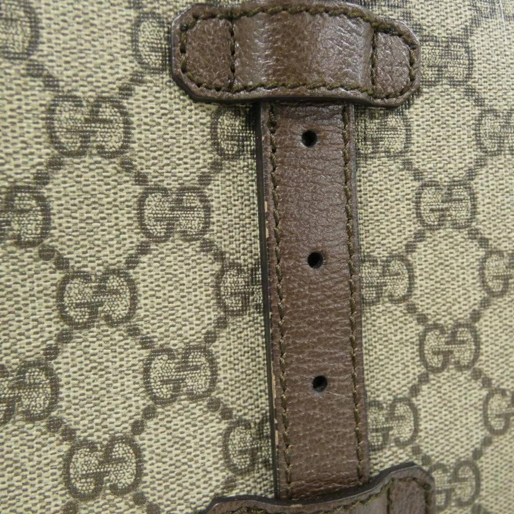 Gucci Beige Brown Gg Supreme Handbag (Pre-Owned)