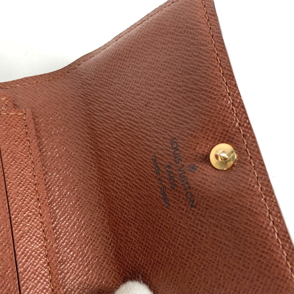 Louis Vuitton Brown Monogram Canvas Card Wallet