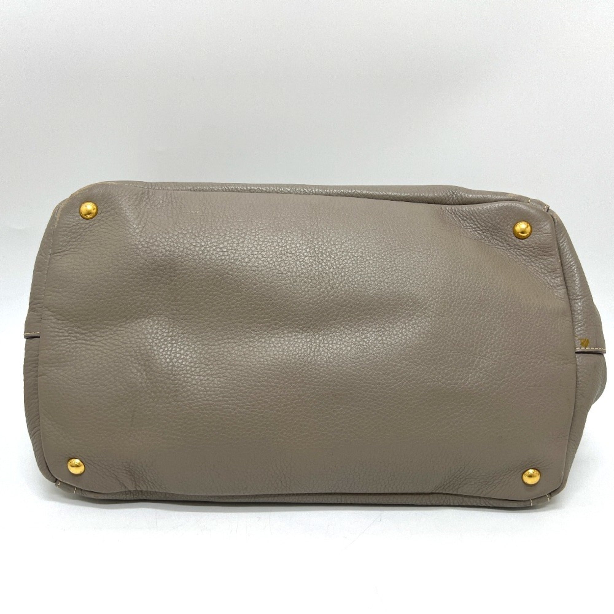 Prada Gray Canapa Handbag Tote Bag