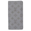 Louis Vuitton Gray Monogram Shadow Long Wallet