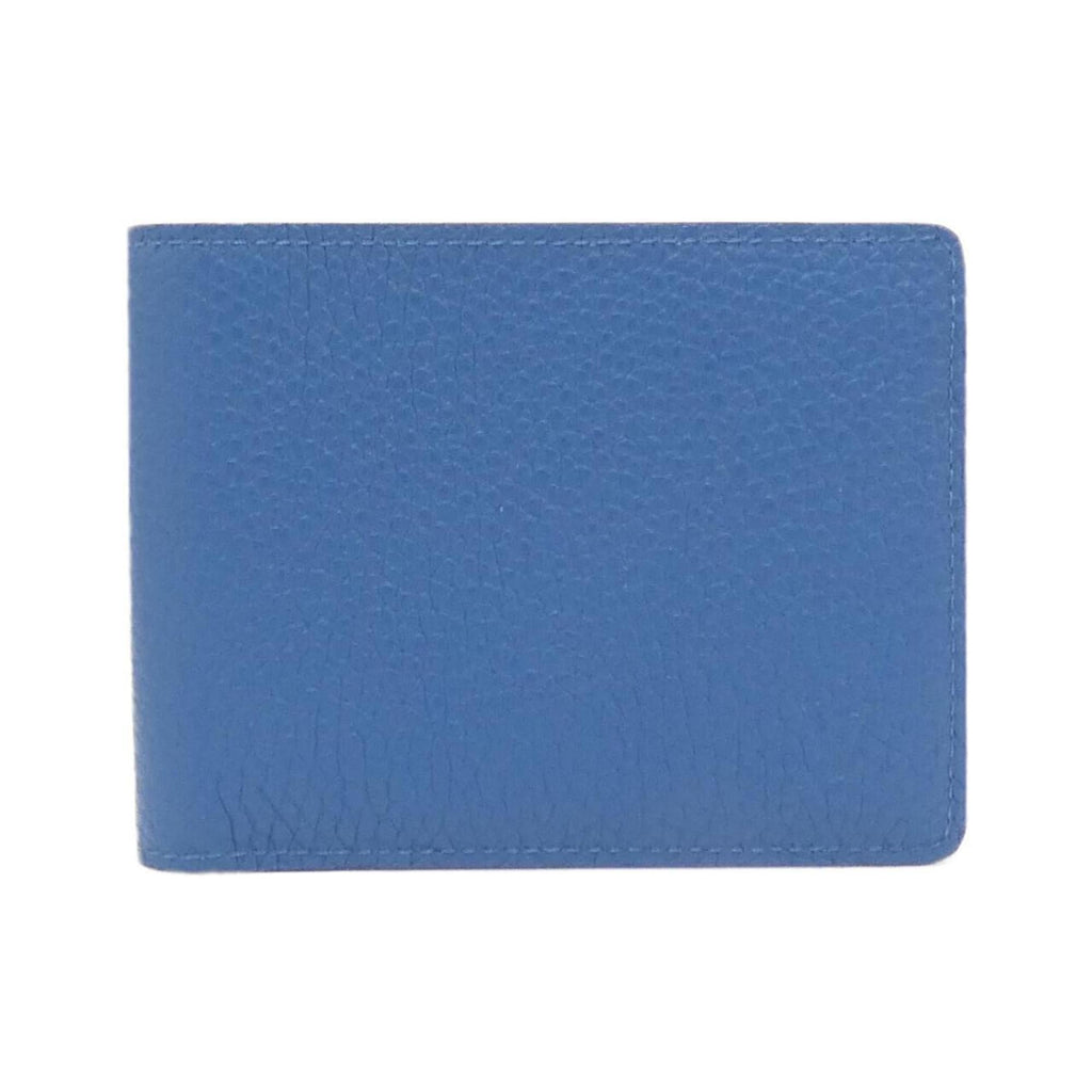 Louis Vuitton Blue Leather Long Bill Wallet