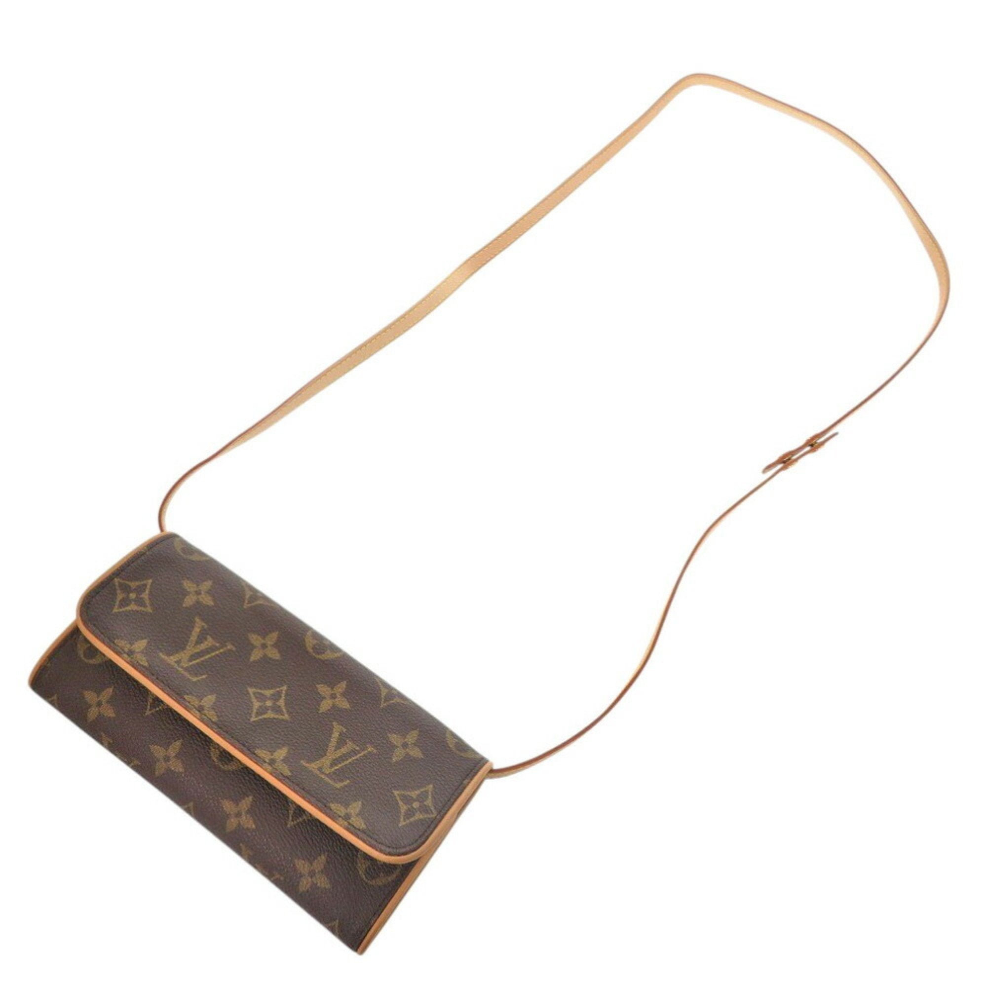 Louis Vuitton Brown Monogram Monogram Pochette Shoulder Bag