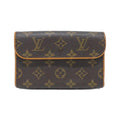 Louis Vuitton Marron Coated Canvas Fanny Pack Pochette