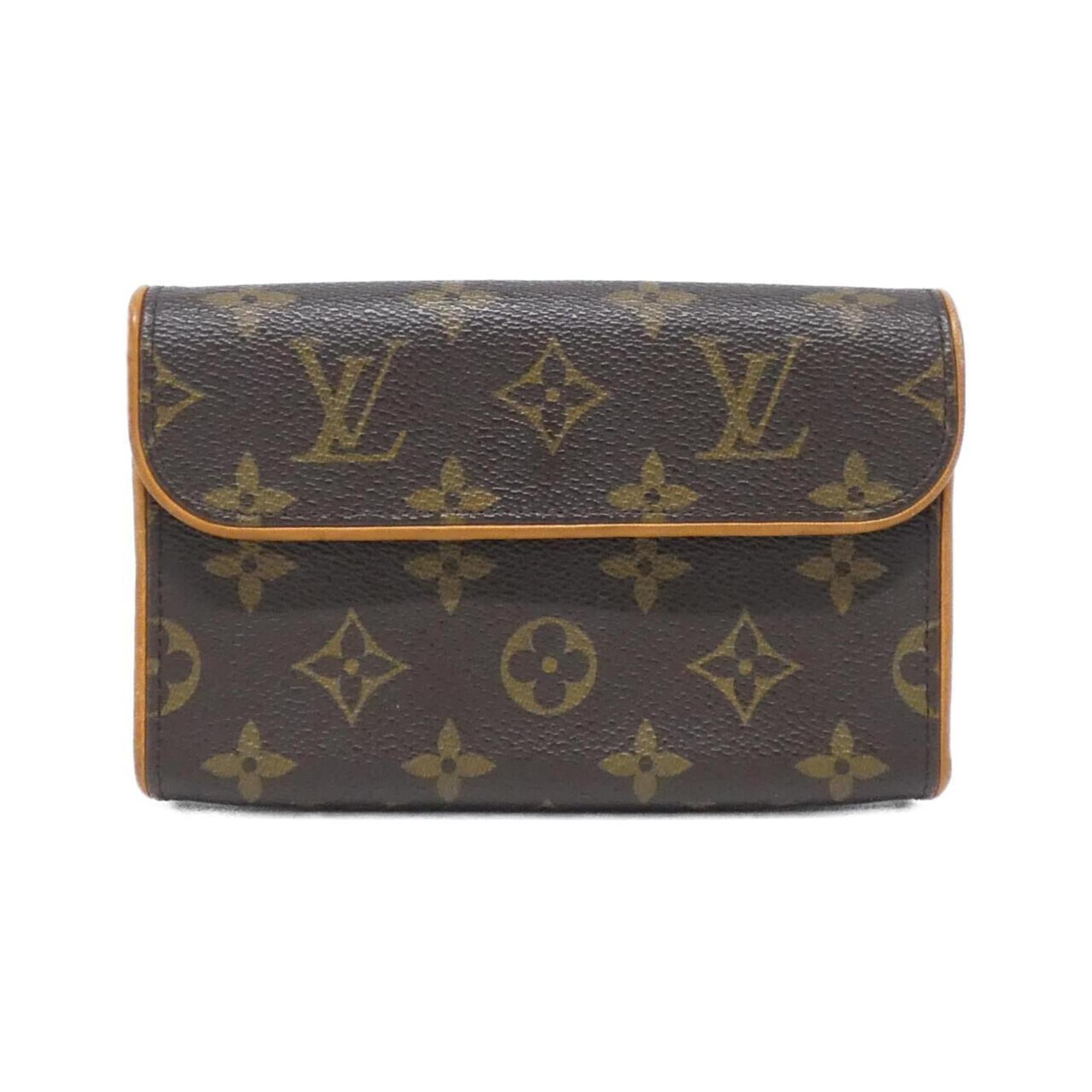 Louis Vuitton Marron Coated Canvas Fanny Pack Pochette