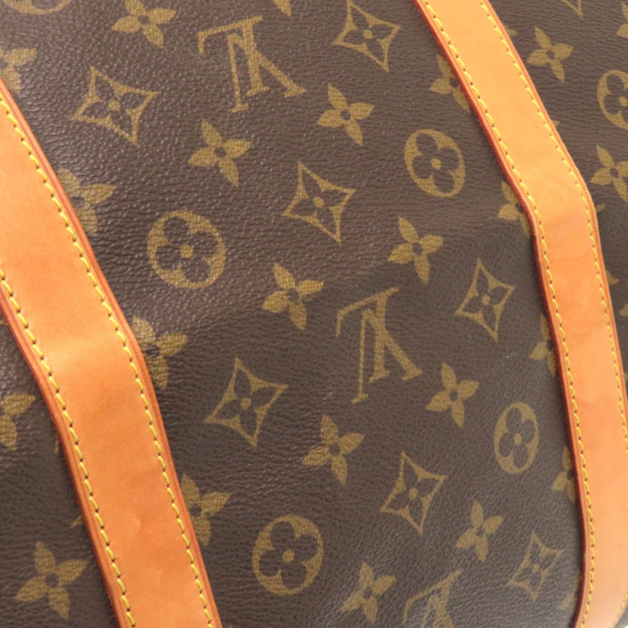 Louis Vuitton Brown Monogram Boston Bag