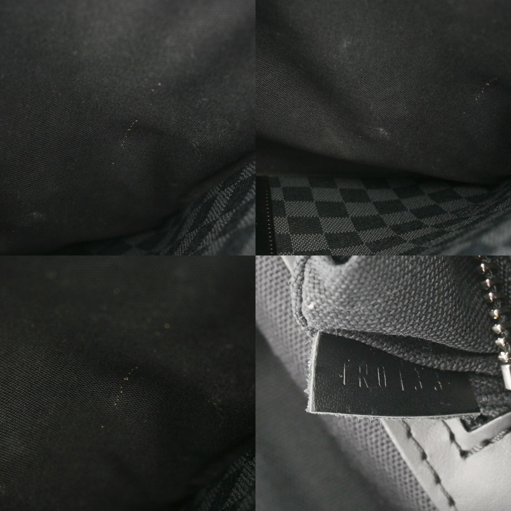 Louis Vuitton Black Damier Graphite Briefcase