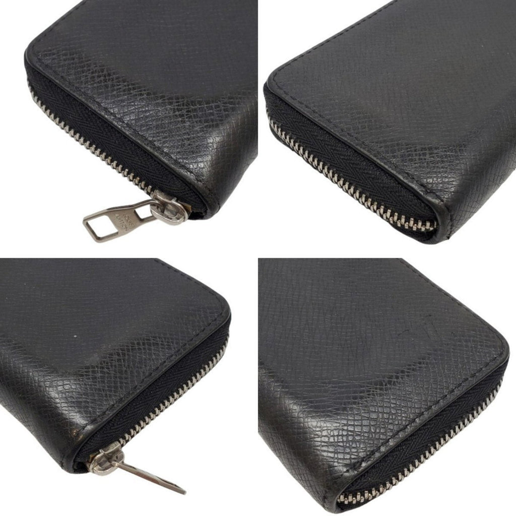Louis Vuitton Taiga Black Taiga Leather Coin Purse/Coin Case