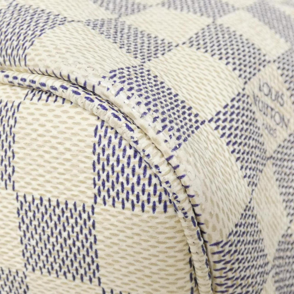 Louis Vuitton Azur Coated Canvas Handbag