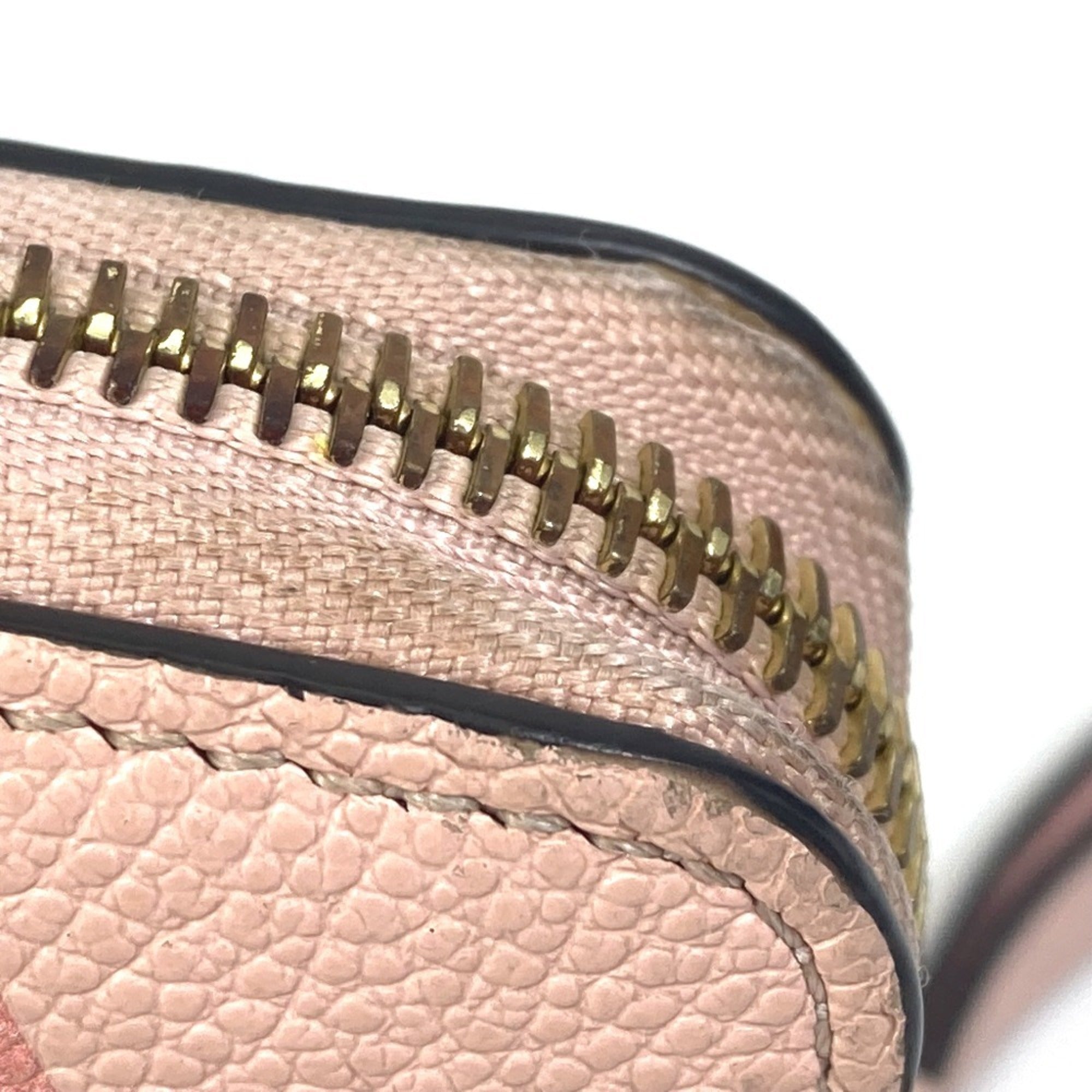 Louis Vuitton Monogram Empreinte Pink Monogram Empreinte Long Wallet