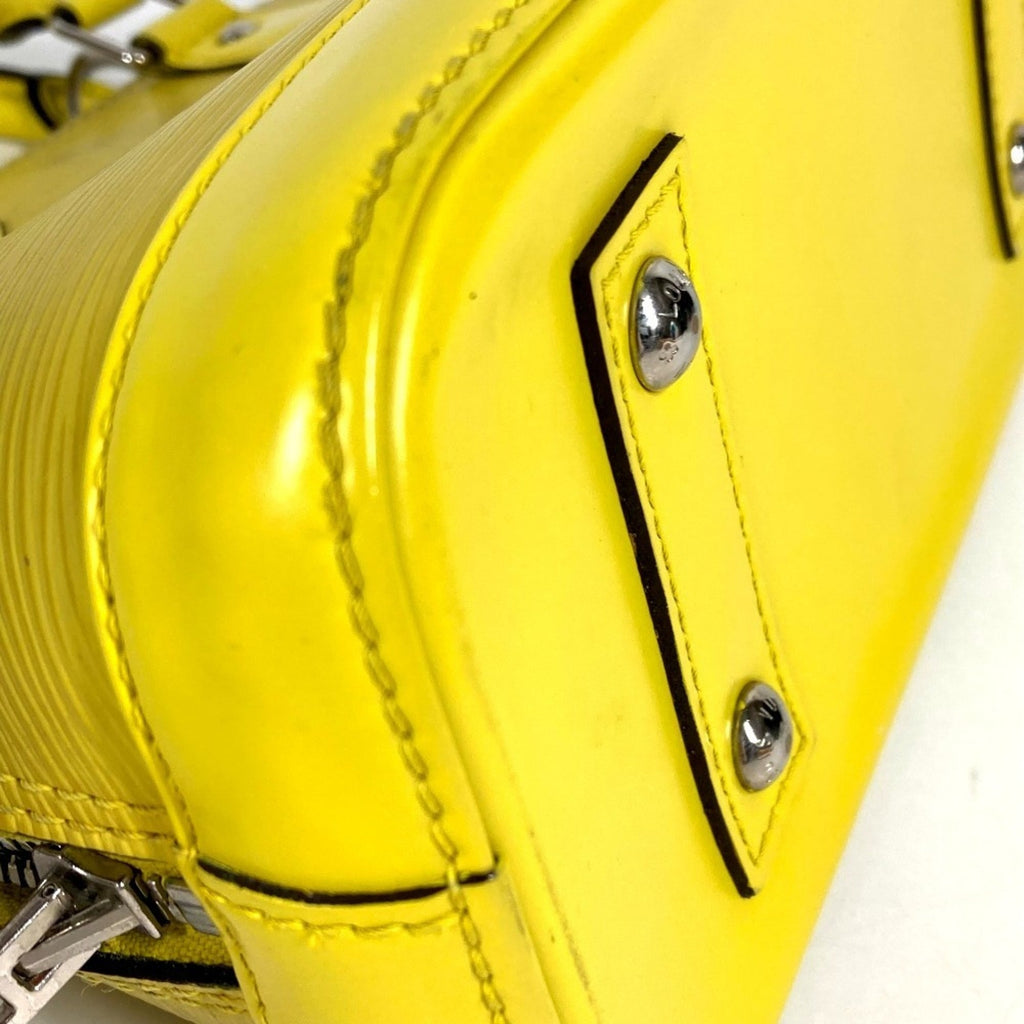 Louis Vuitton Pistache Yellow Epi Leather Handbag Shoulder Bag