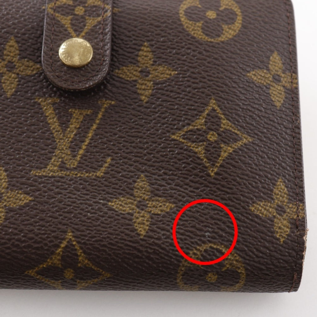 Louis Vuitton Brown Monogram Canvas Wallet