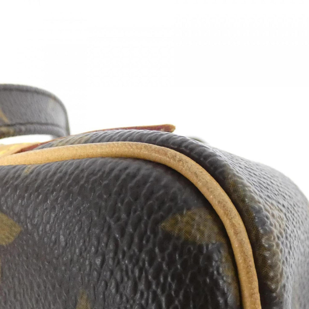 Louis Vuitton Brown Coated Canvas Shoulder Bag