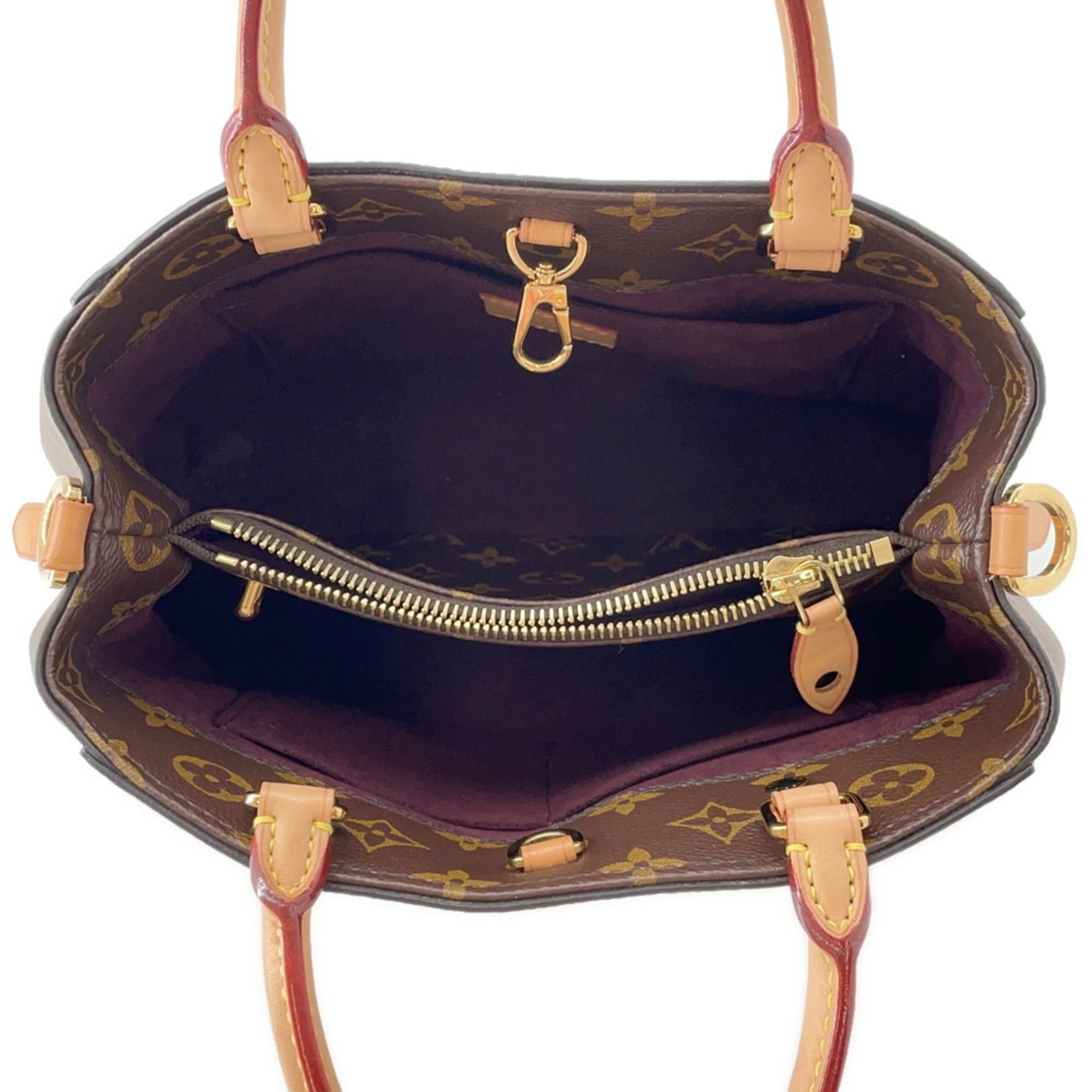 Louis Vuitton Bordeaux Monogram Monogram Leather Handbag Shoulder Bag