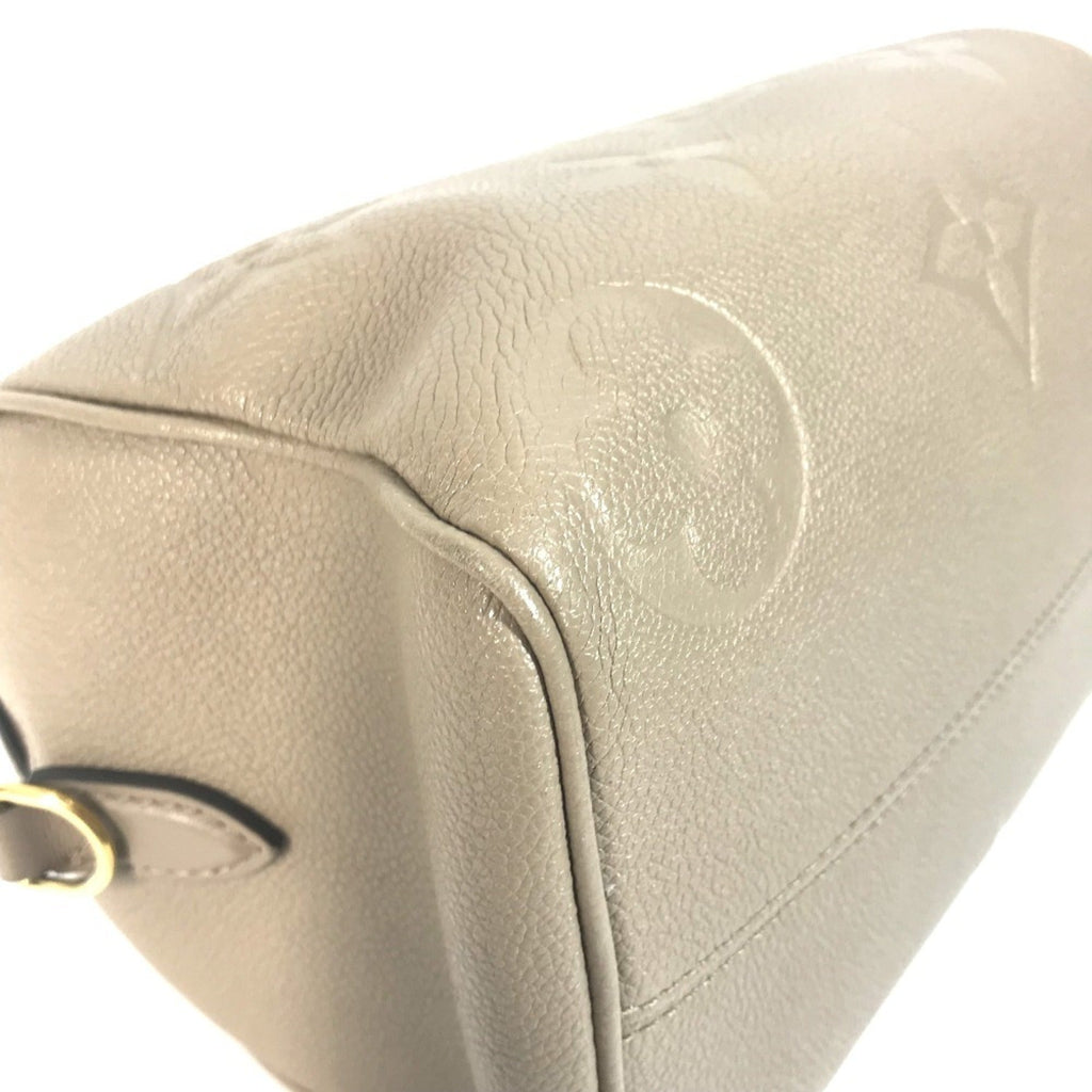 Louis Vuitton Beige Tourterelle Monogram Empreinte Boston Bag Handbag Shoulder Bag
