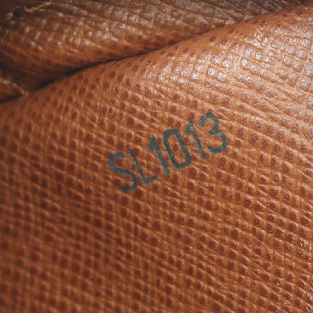 Louis Vuitton Brown Monogram Coated Canvas Leather Shoulder Bag