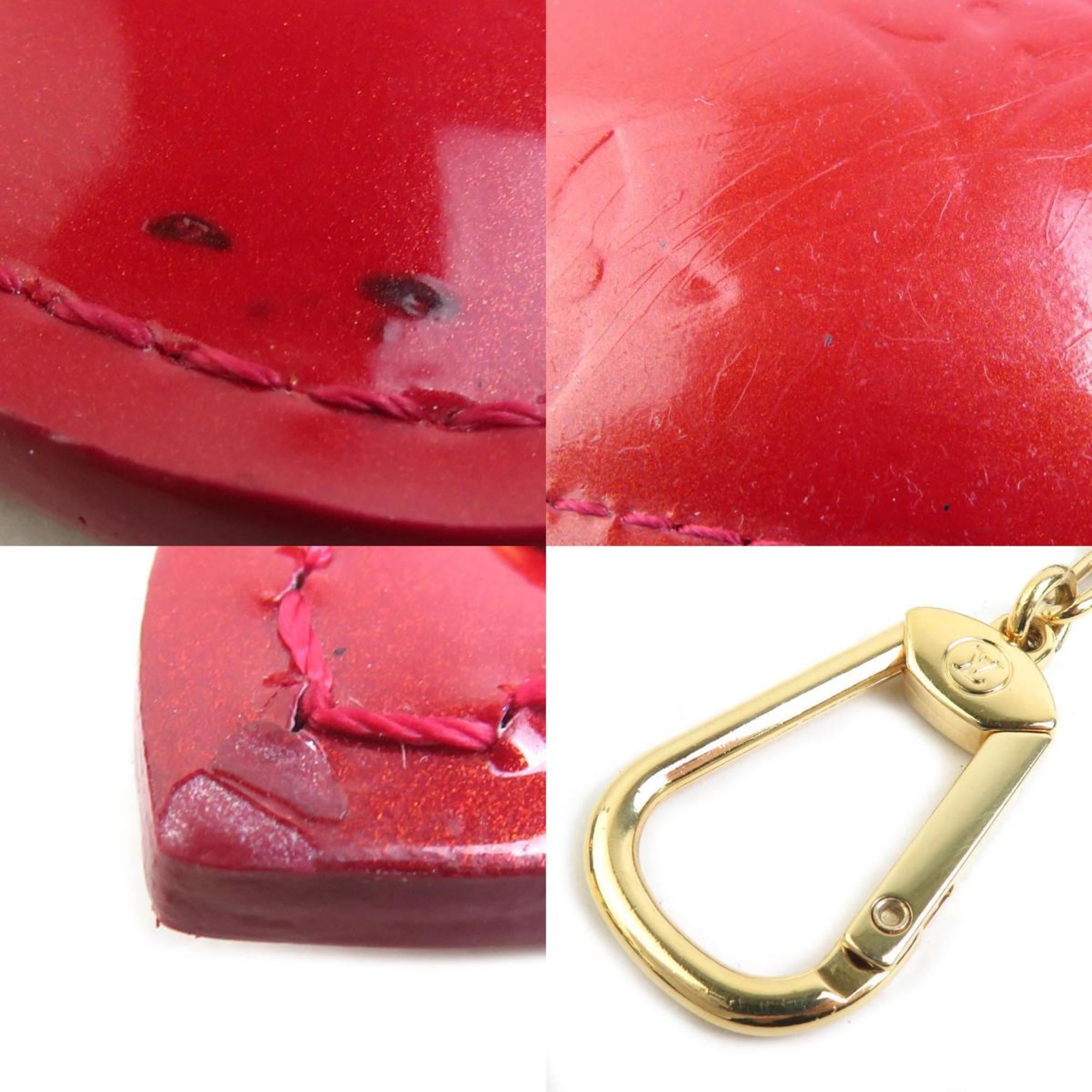 Louis Vuitton Dark Red Patent Leather Pochette