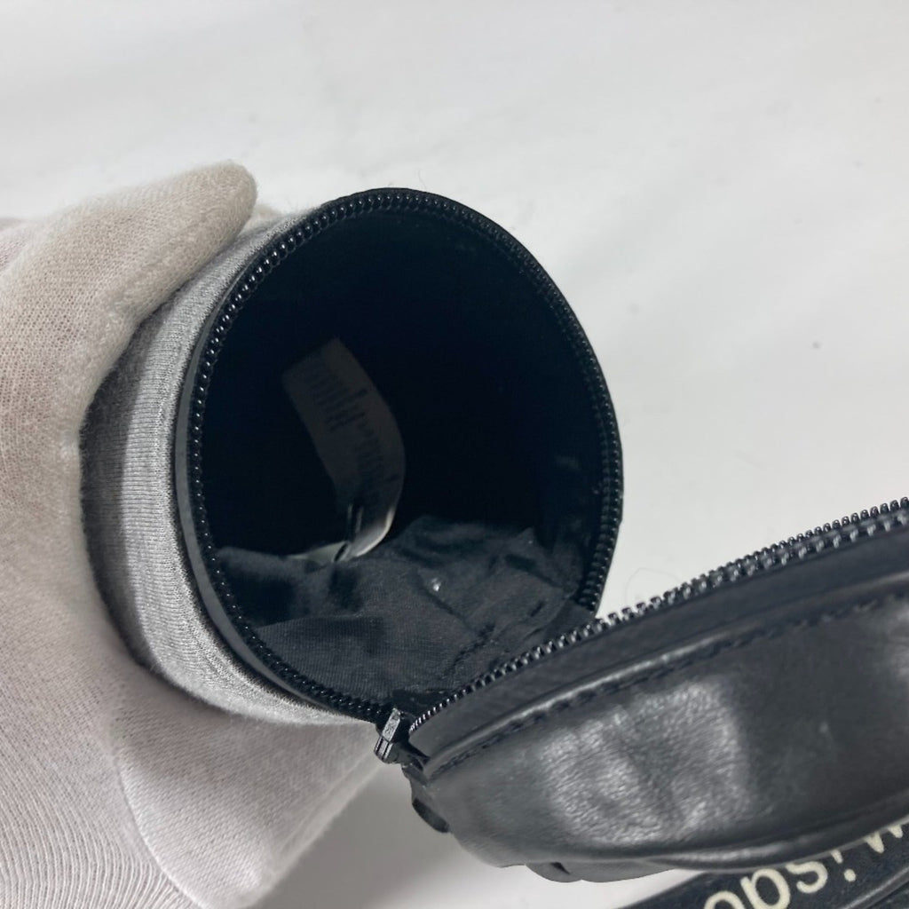 Fendi Gray Yellow Canvas Pouch