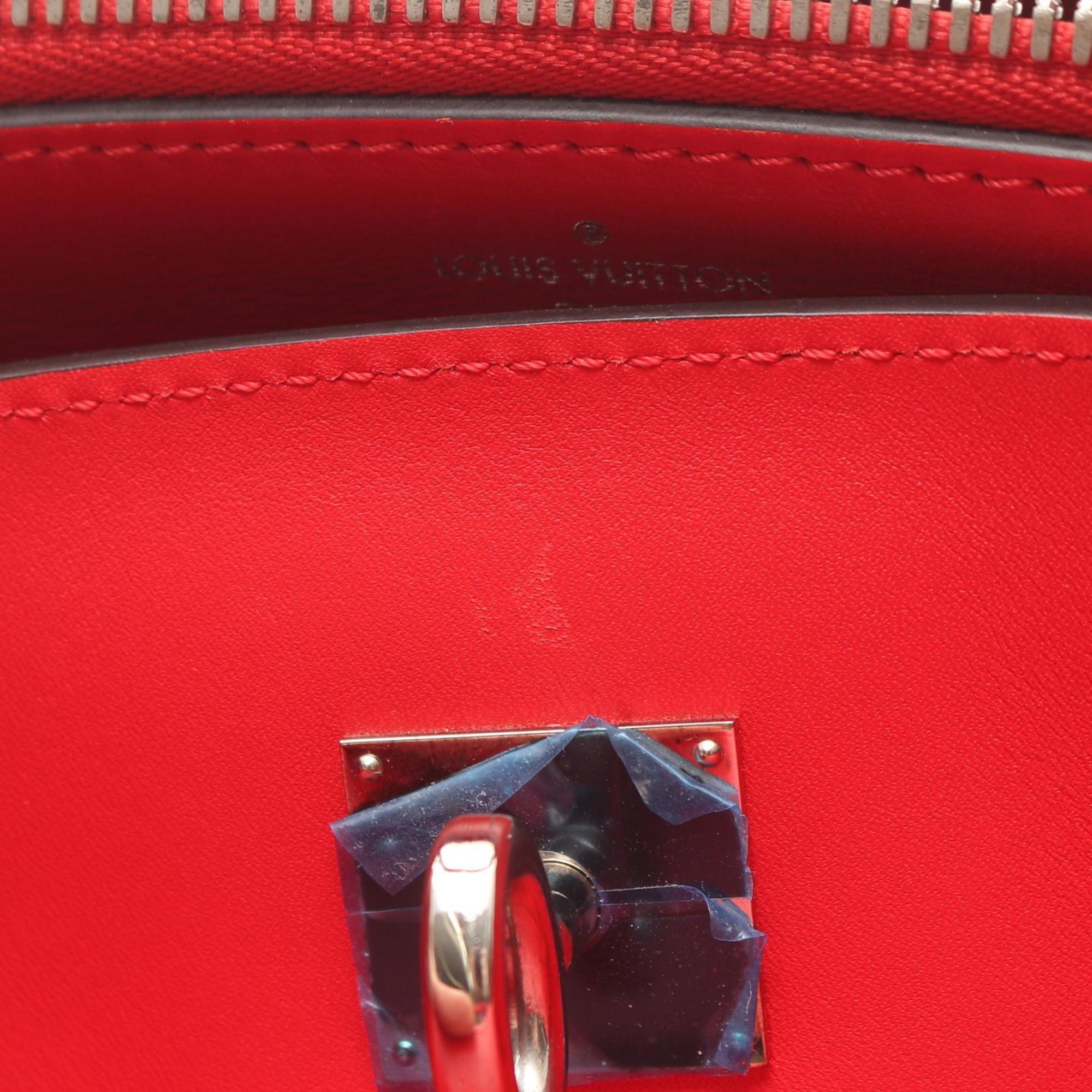 Louis Vuitton Red Color Leather Handbag