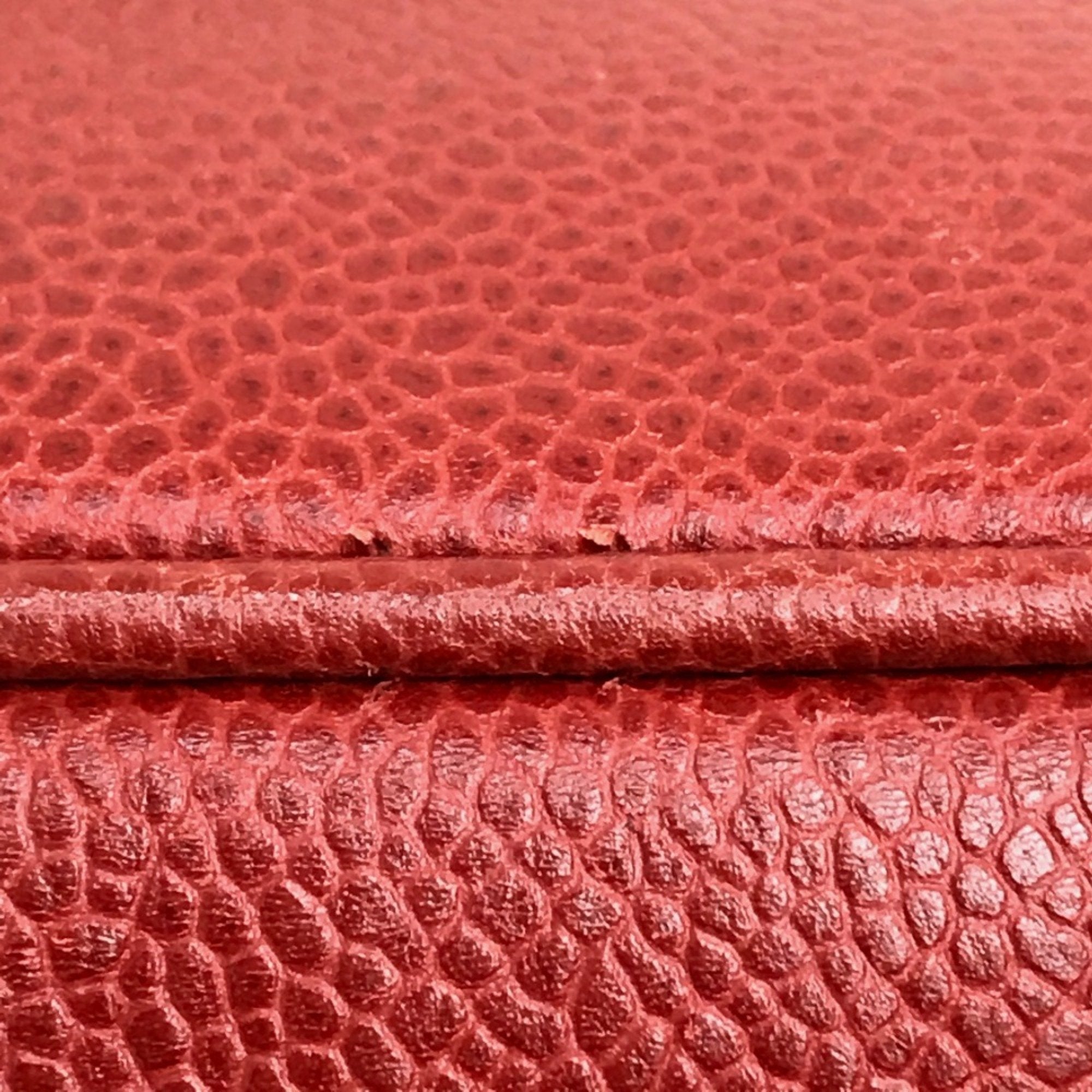 Chanel Red Leather Handbag
