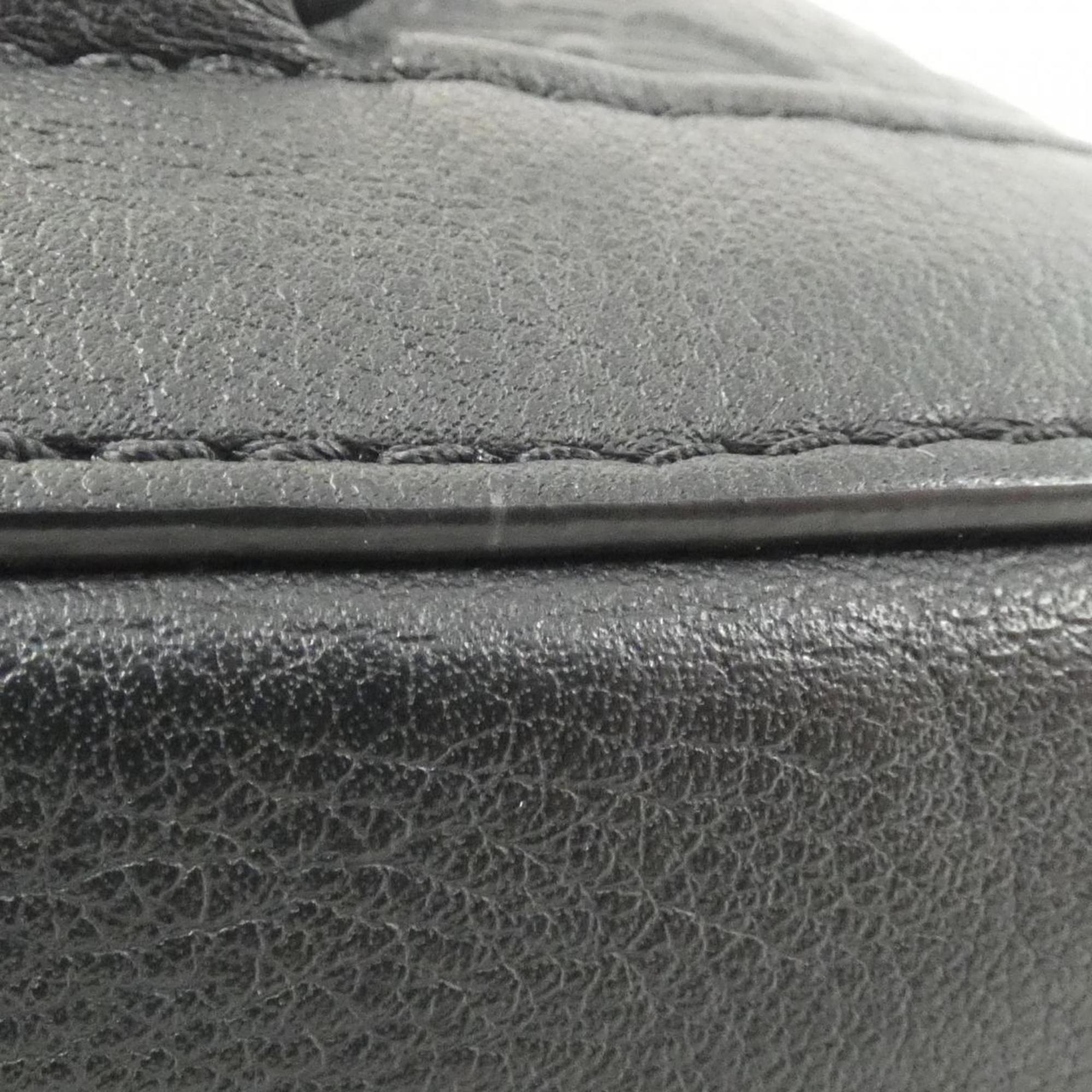 Louis Vuitton Black Monogram Shadow Shoulder Bag