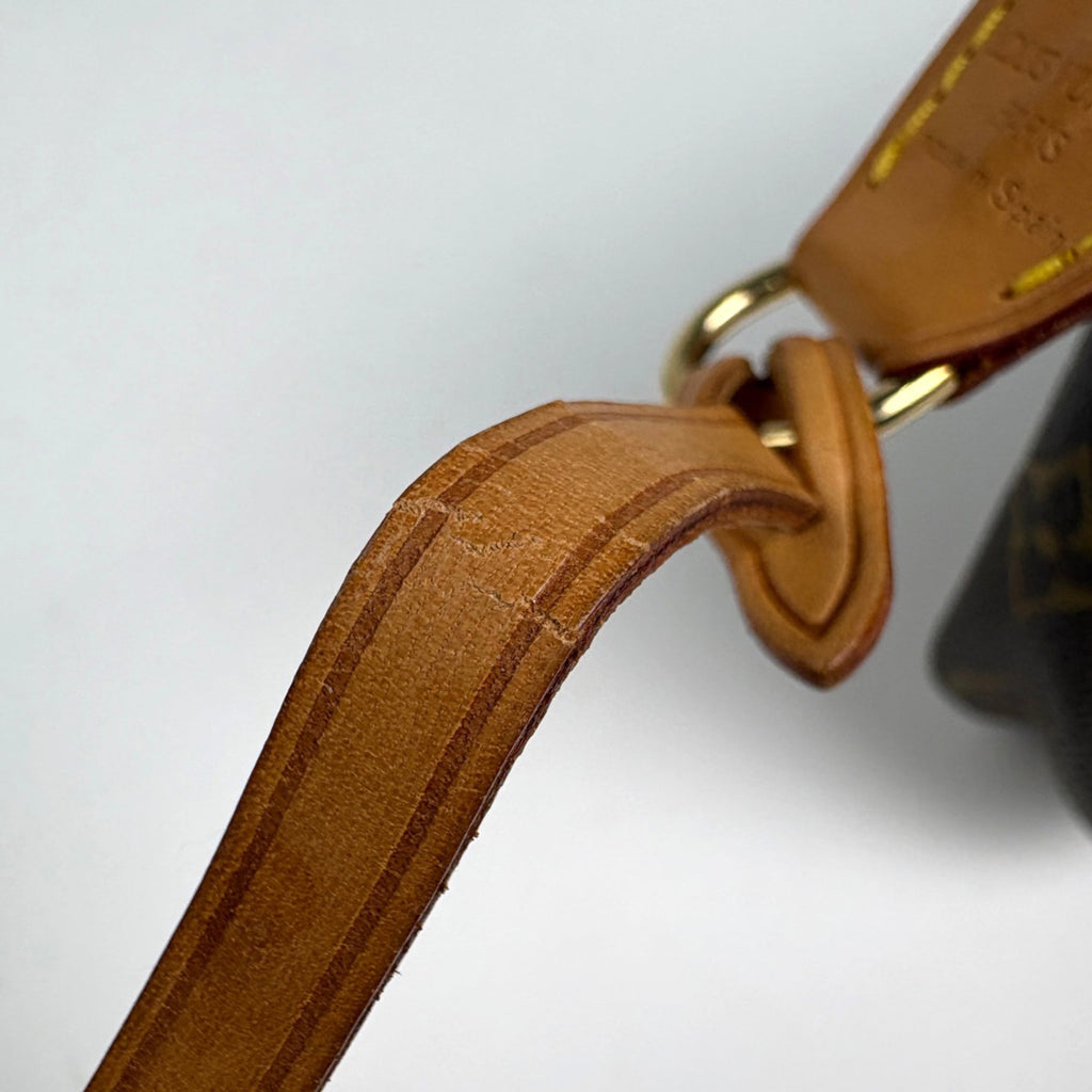 Louis Vuitton Brown Monogram Pochette Pouch