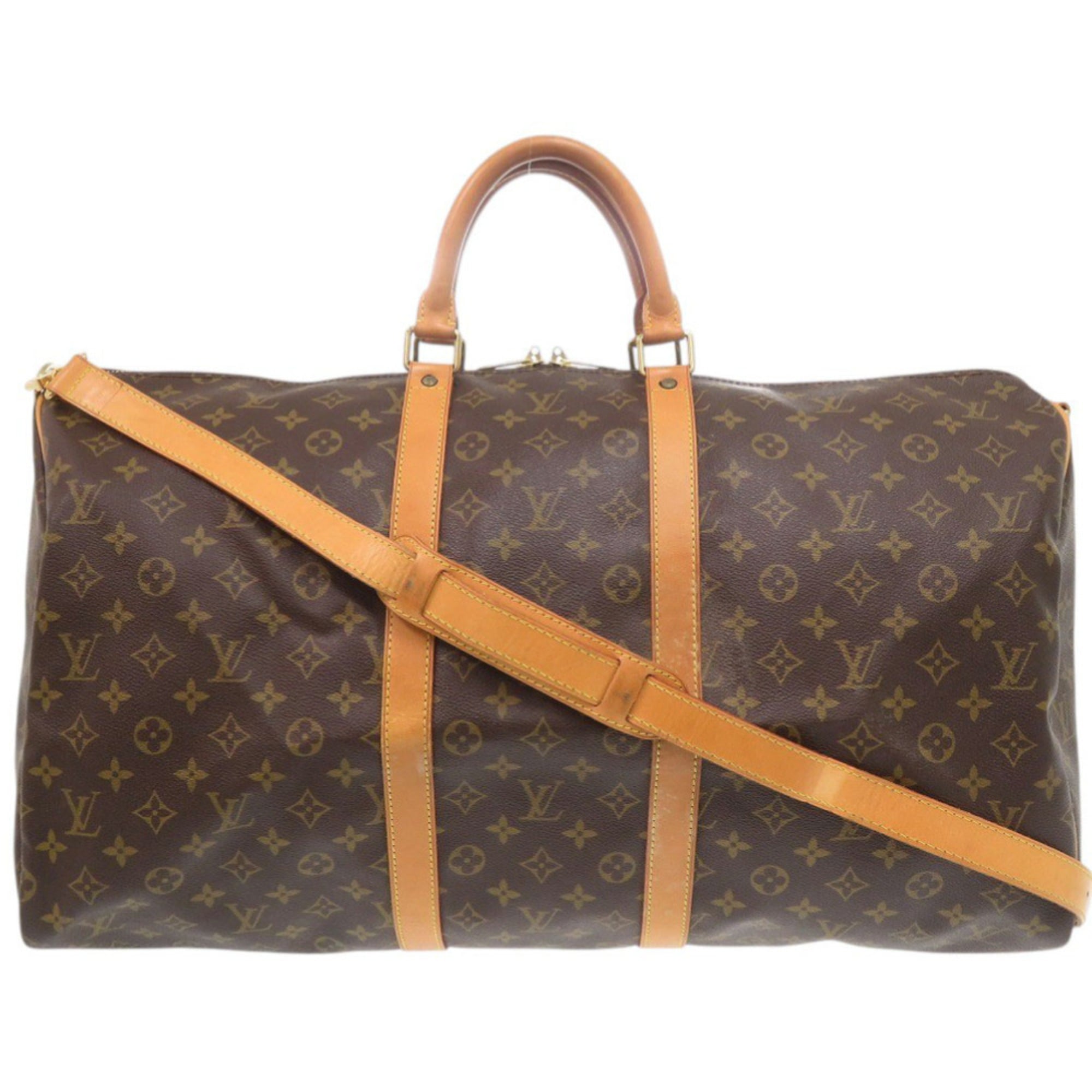 Louis Vuitton Brown Monogram Monogram Boston Bag