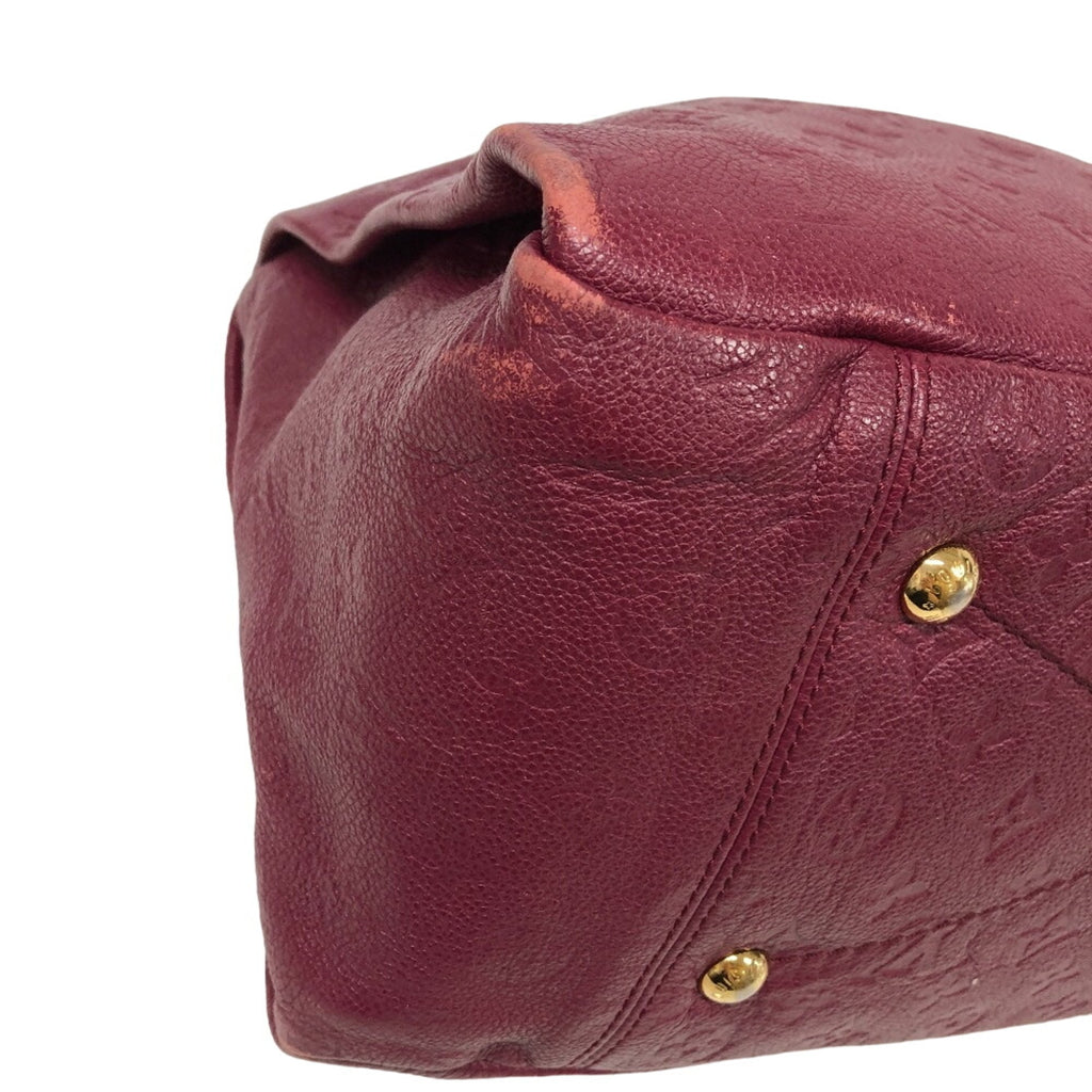 Louis Vuitton Monogram Empreinte Purple Leather Handbag